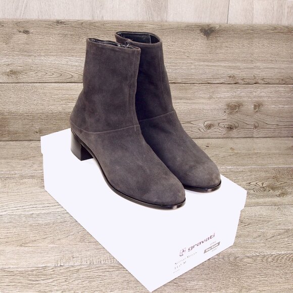 * NEW * $880 GRAVATI Neiman Marcus Women's 11 M Short Boot 4981 * add $15 Trees - Picture 14 of 15
